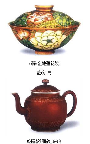 茶具组图：清朝茶壶盖碗欣赏_茶具鉴赏_中国茶文化网